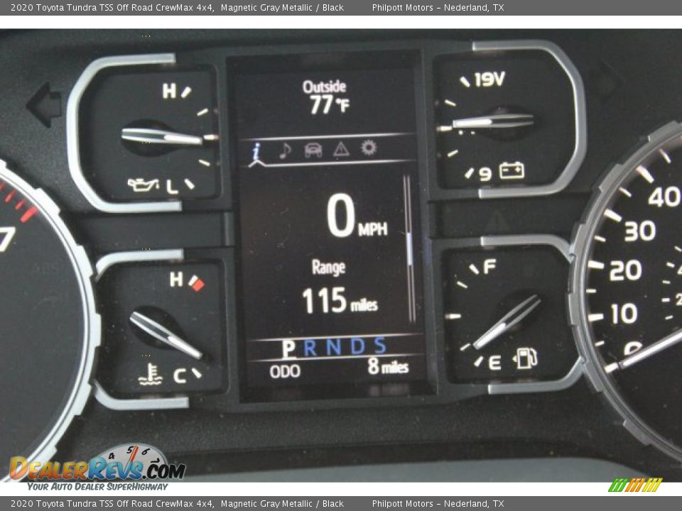 2020 Toyota Tundra TSS Off Road CrewMax 4x4 Magnetic Gray Metallic / Black Photo #17