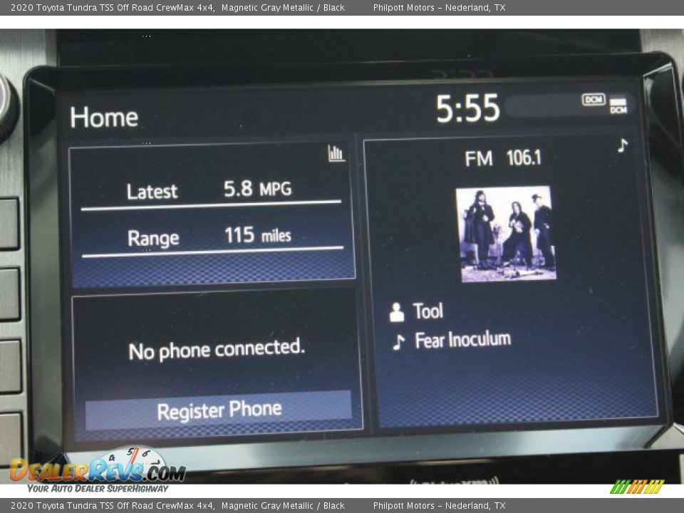 2020 Toyota Tundra TSS Off Road CrewMax 4x4 Magnetic Gray Metallic / Black Photo #18