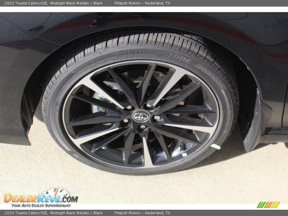 2020 Toyota Camry XSE Midnight Black Metallic / Black Photo #5