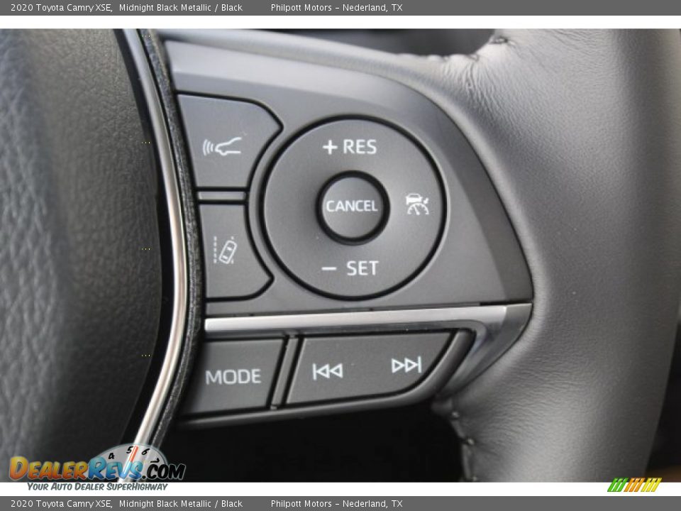 2020 Toyota Camry XSE Midnight Black Metallic / Black Photo #13