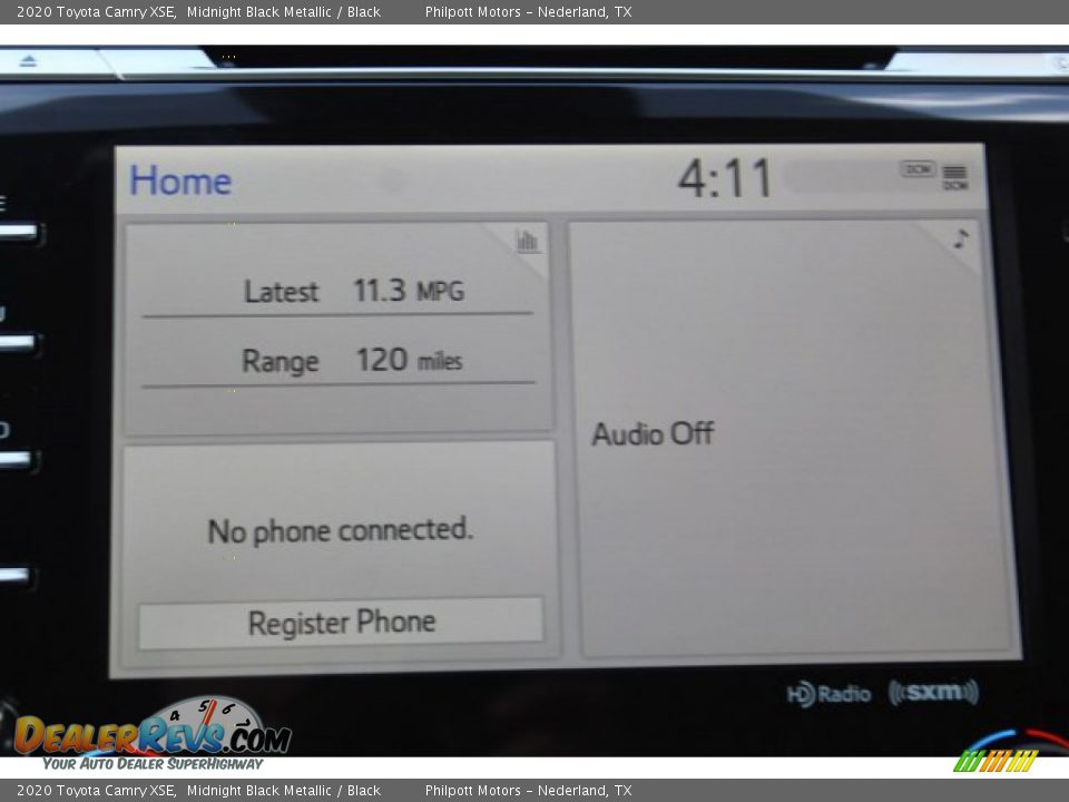 2020 Toyota Camry XSE Midnight Black Metallic / Black Photo #16