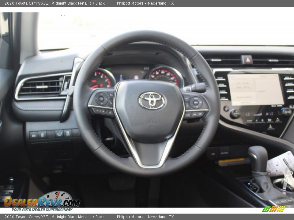 2020 Toyota Camry XSE Midnight Black Metallic / Black Photo #23