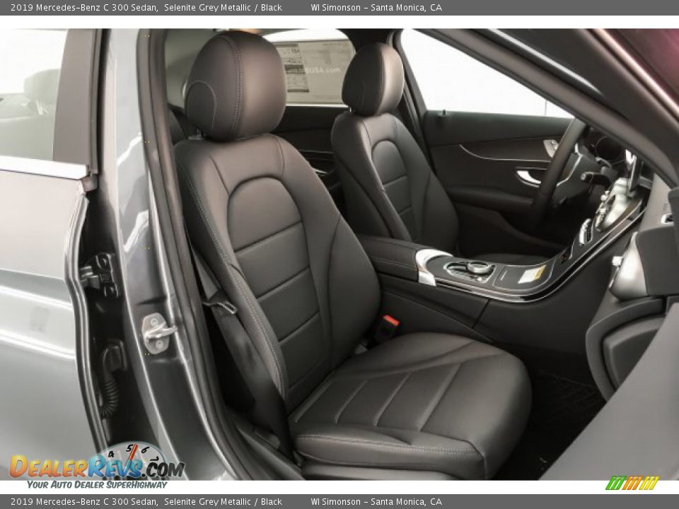 2019 Mercedes-Benz C 300 Sedan Selenite Grey Metallic / Black Photo #5