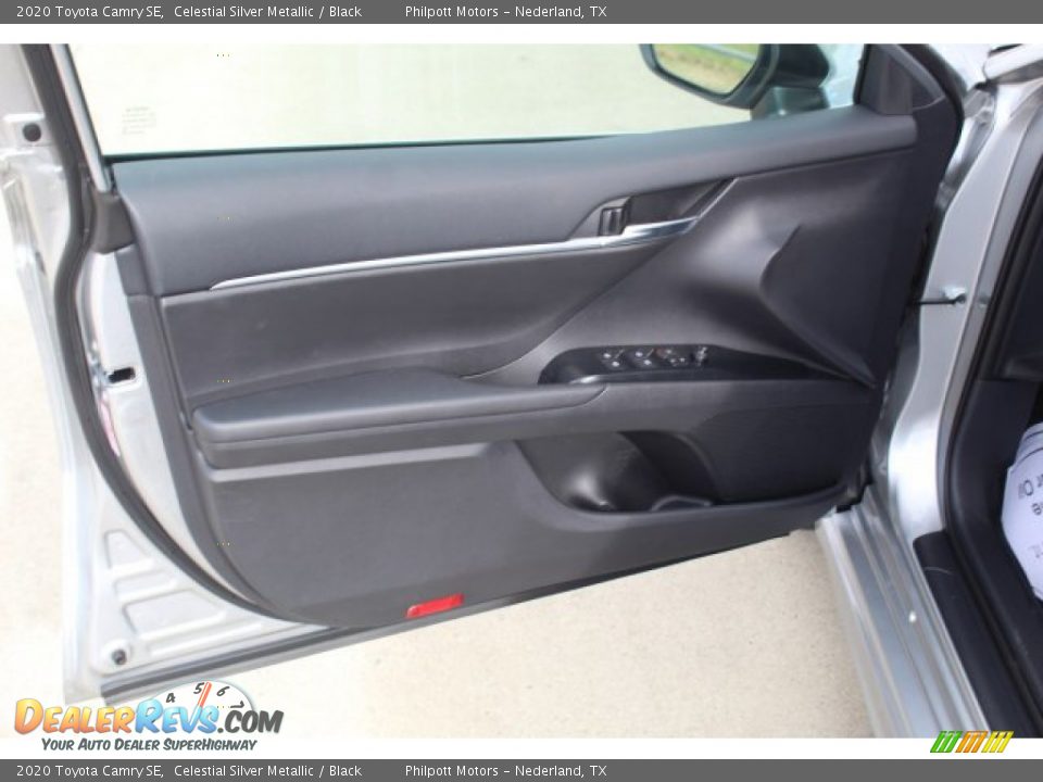 2020 Toyota Camry SE Celestial Silver Metallic / Black Photo #9