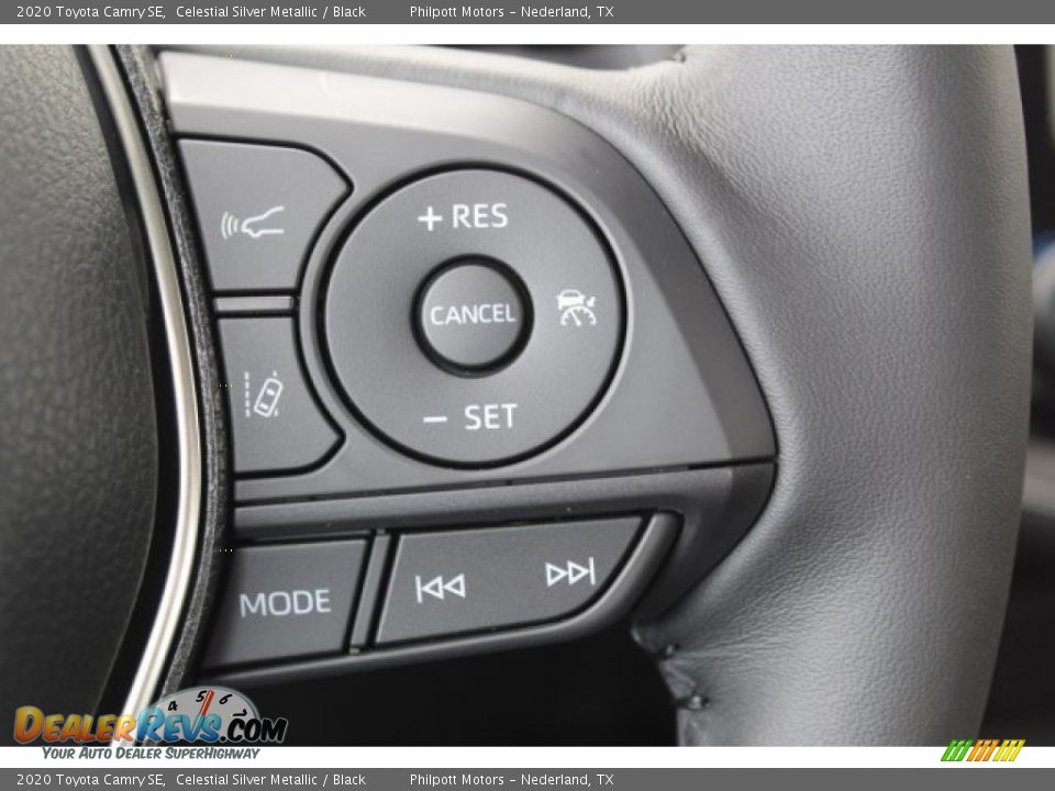 2020 Toyota Camry SE Celestial Silver Metallic / Black Photo #13