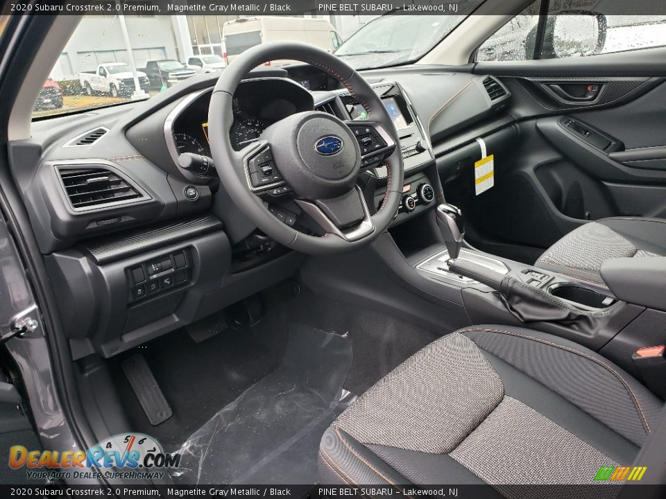Black Interior - 2020 Subaru Crosstrek 2.0 Premium Photo #7