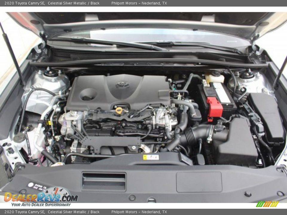 2020 Toyota Camry SE Celestial Silver Metallic / Black Photo #23