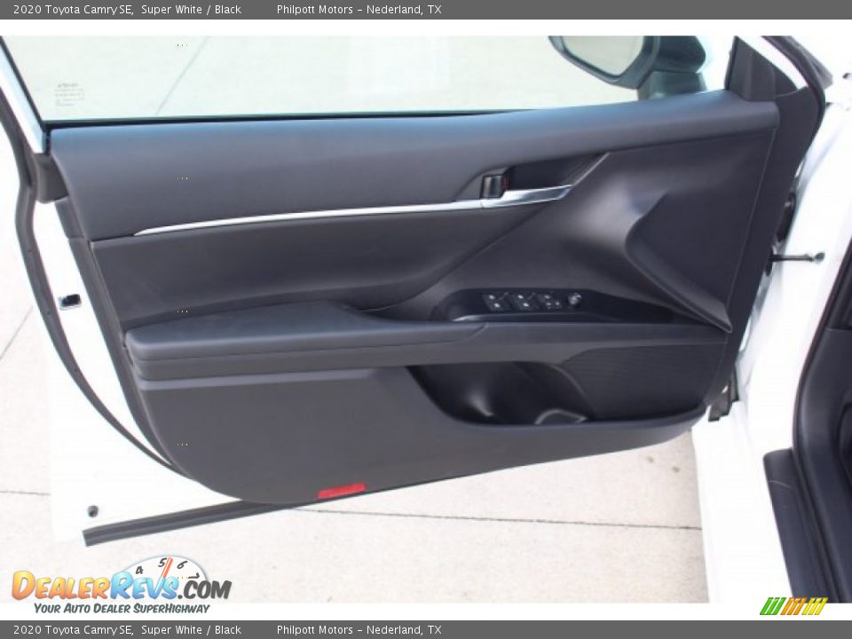 2020 Toyota Camry SE Super White / Black Photo #9