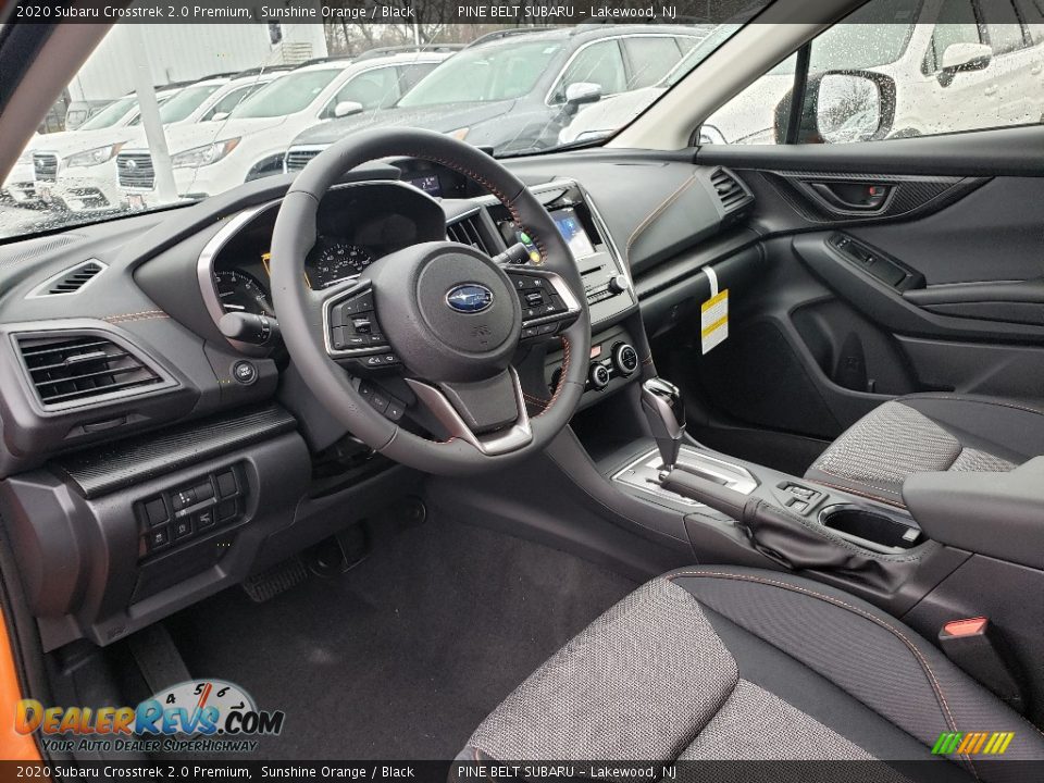 Black Interior - 2020 Subaru Crosstrek 2.0 Premium Photo #7