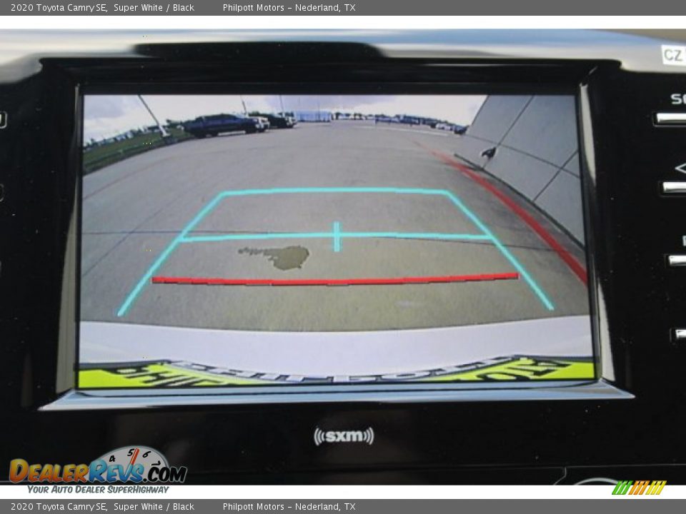 2020 Toyota Camry SE Super White / Black Photo #18