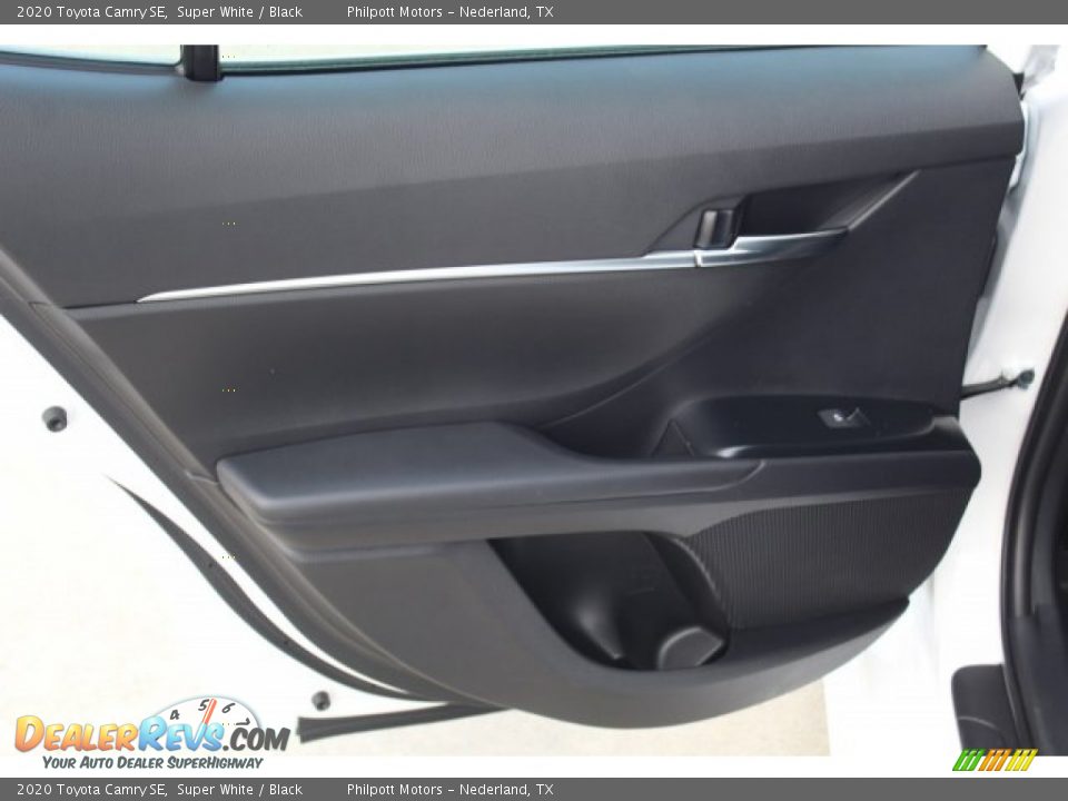 2020 Toyota Camry SE Super White / Black Photo #19