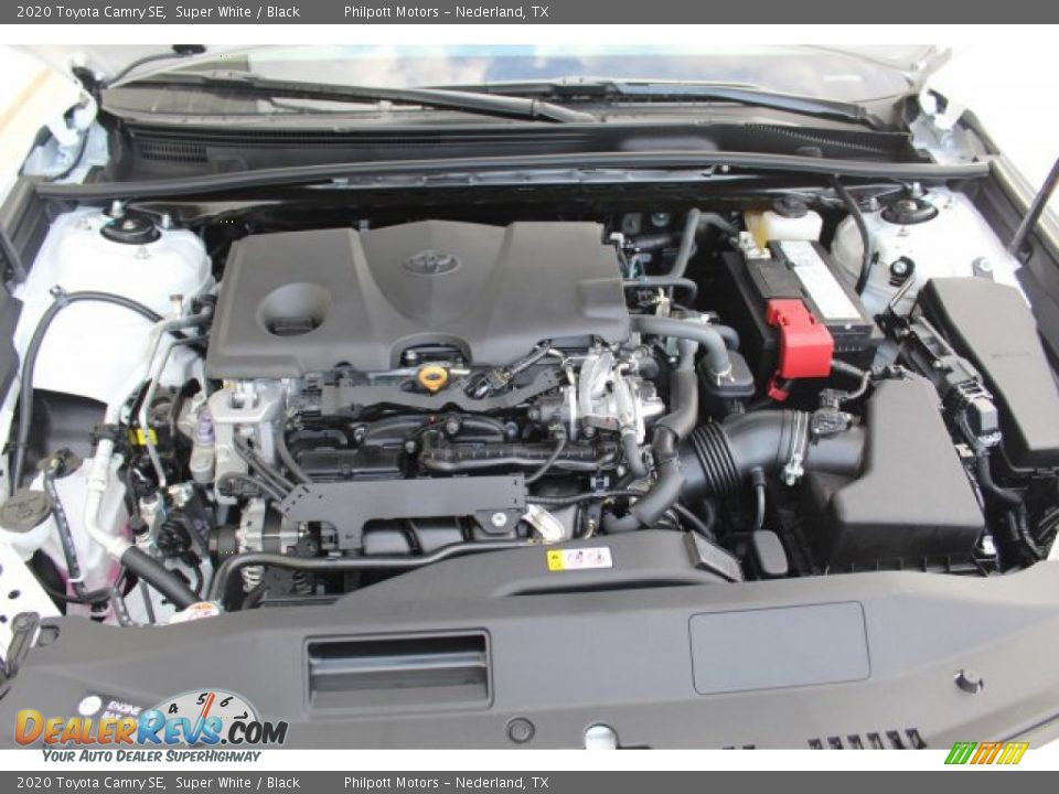 2020 Toyota Camry SE Super White / Black Photo #25