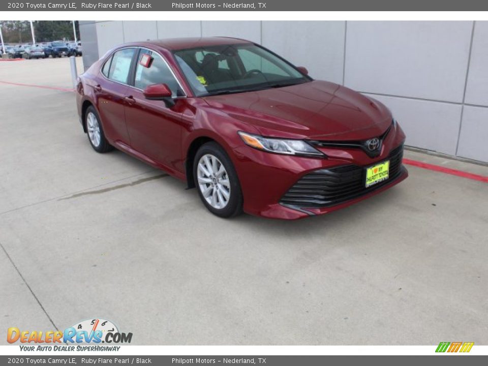 2020 Toyota Camry LE Ruby Flare Pearl / Black Photo #2