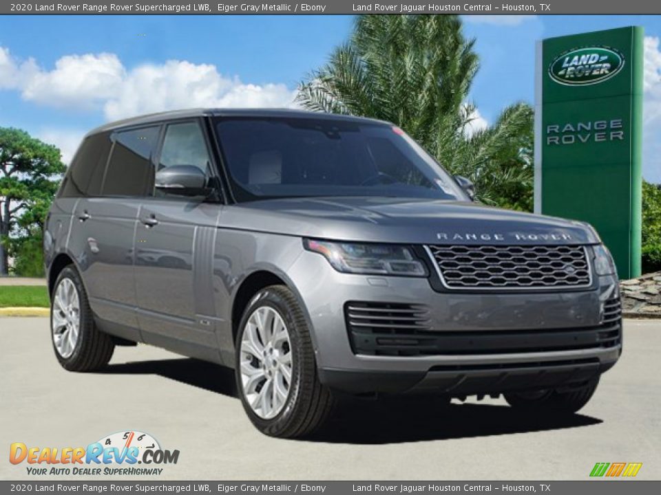 2020 Land Rover Range Rover Supercharged LWB Eiger Gray Metallic / Ebony Photo #2