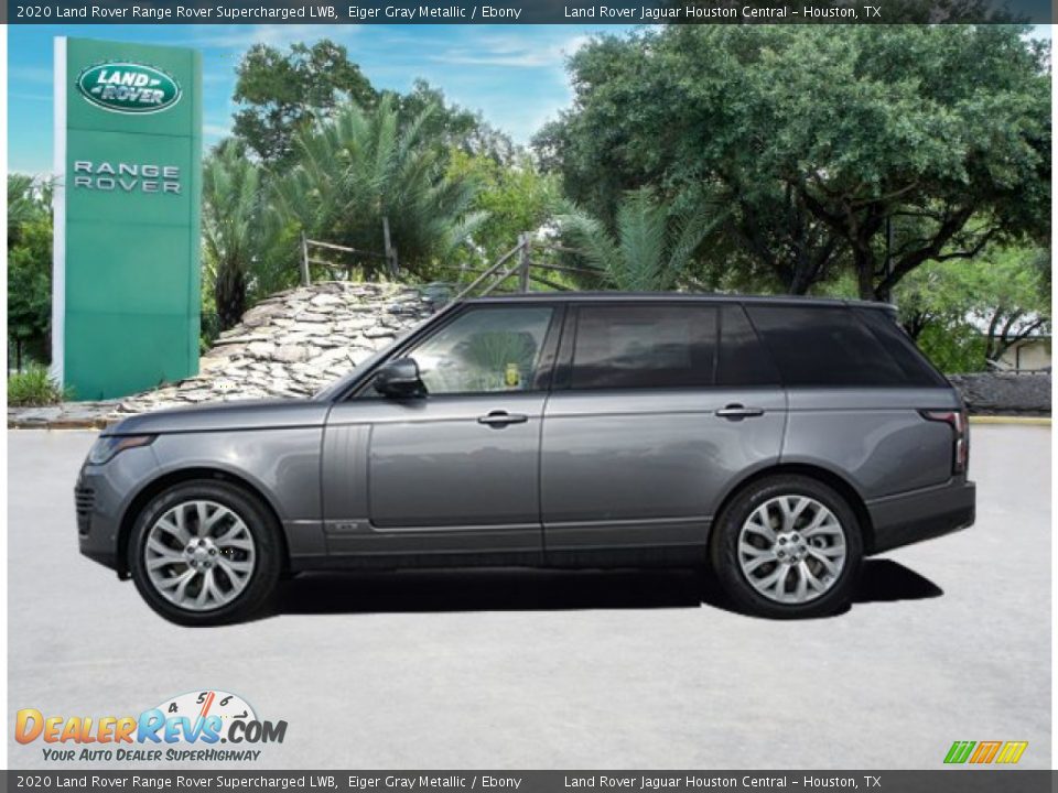 2020 Land Rover Range Rover Supercharged LWB Eiger Gray Metallic / Ebony Photo #3