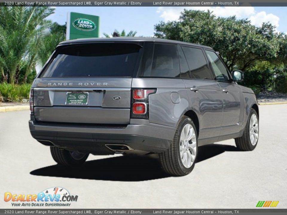 2020 Land Rover Range Rover Supercharged LWB Eiger Gray Metallic / Ebony Photo #4
