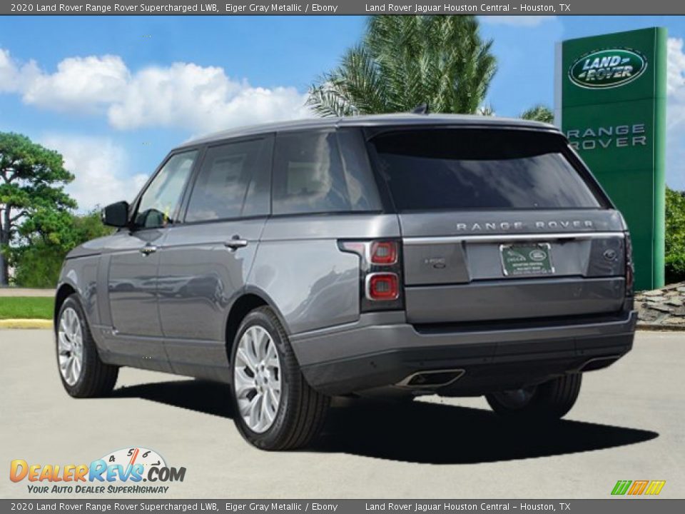 2020 Land Rover Range Rover Supercharged LWB Eiger Gray Metallic / Ebony Photo #5