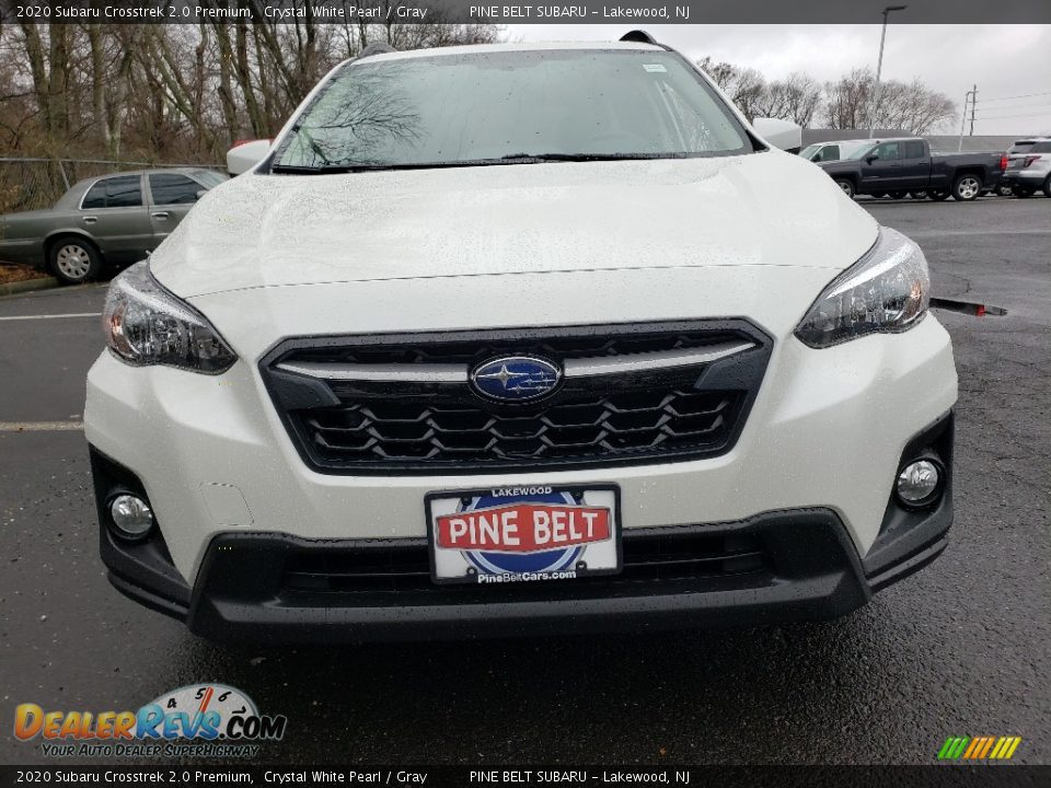 2020 Subaru Crosstrek 2.0 Premium Crystal White Pearl / Gray Photo #2