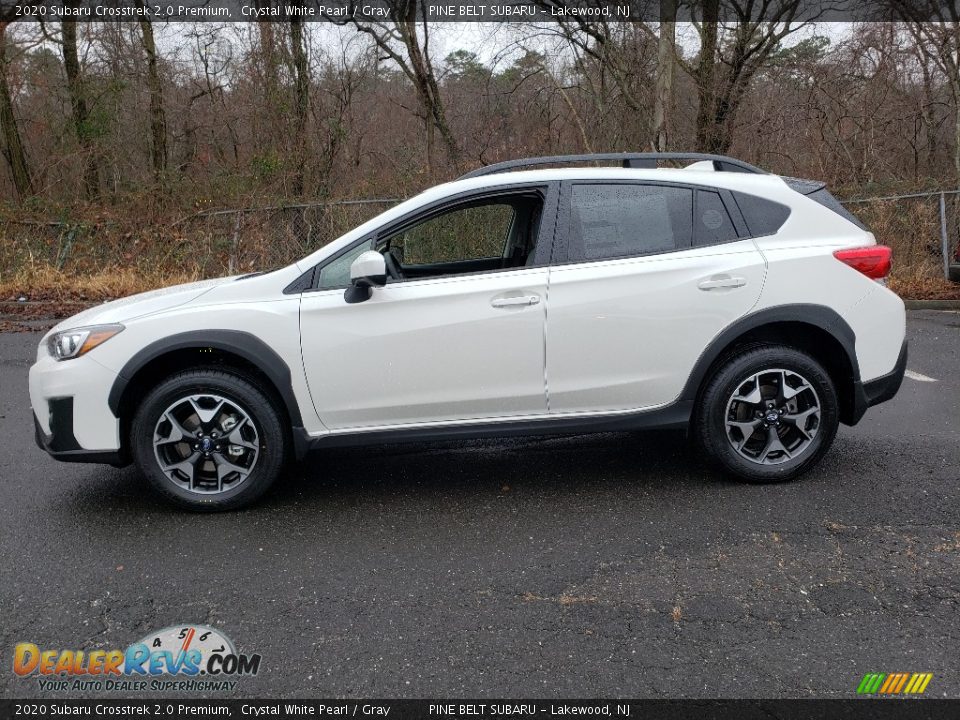 2020 Subaru Crosstrek 2.0 Premium Crystal White Pearl / Gray Photo #3