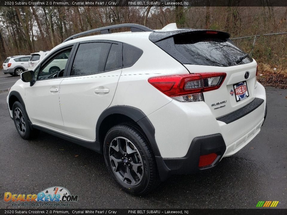 2020 Subaru Crosstrek 2.0 Premium Crystal White Pearl / Gray Photo #4