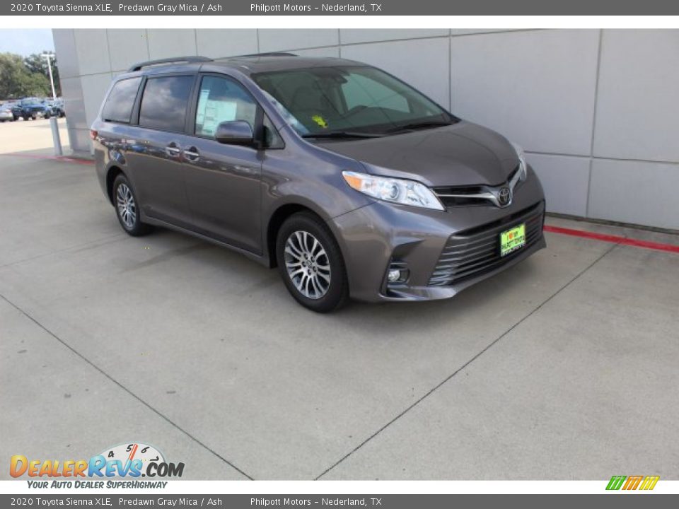 2020 Toyota Sienna XLE Predawn Gray Mica / Ash Photo #2