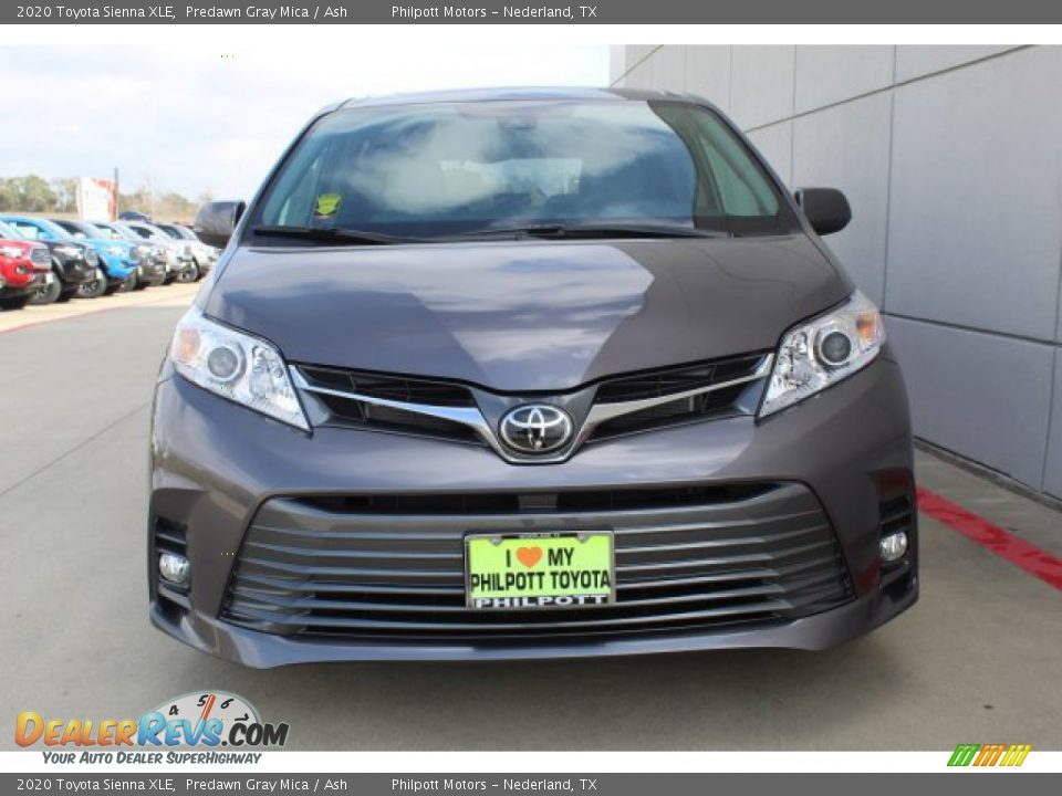 2020 Toyota Sienna XLE Predawn Gray Mica / Ash Photo #3
