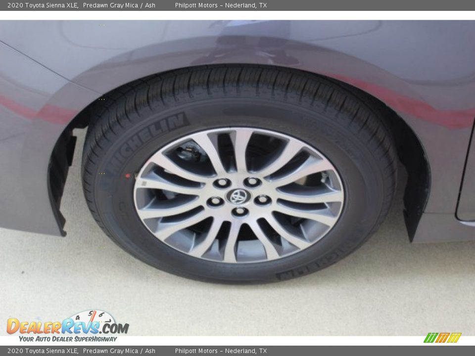 2020 Toyota Sienna XLE Predawn Gray Mica / Ash Photo #5