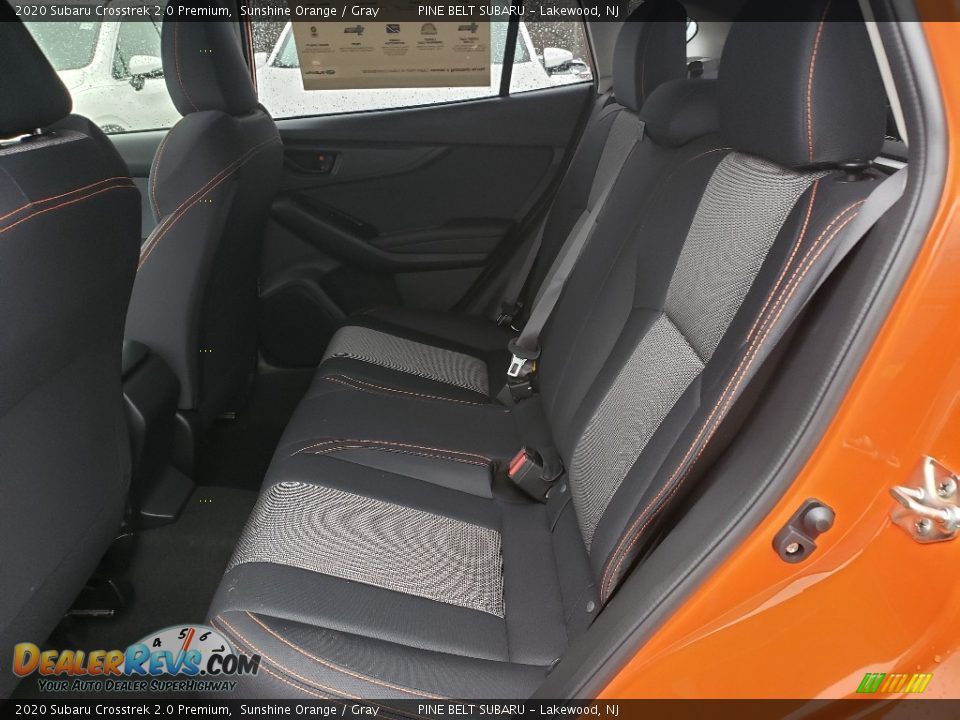2020 Subaru Crosstrek 2.0 Premium Sunshine Orange / Gray Photo #6