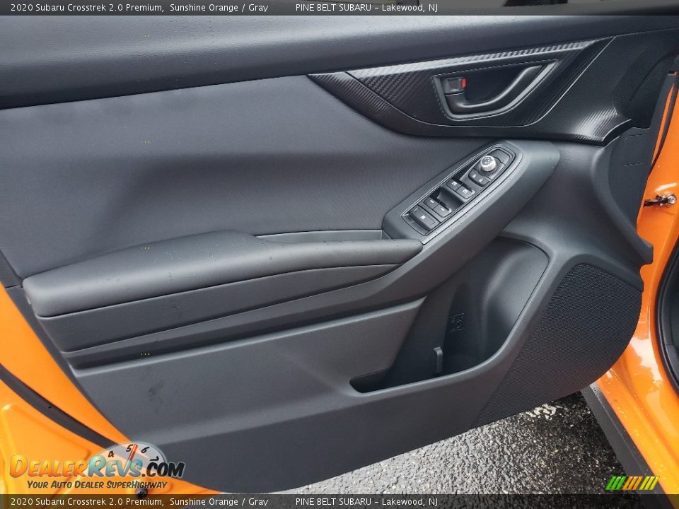 2020 Subaru Crosstrek 2.0 Premium Sunshine Orange / Gray Photo #8