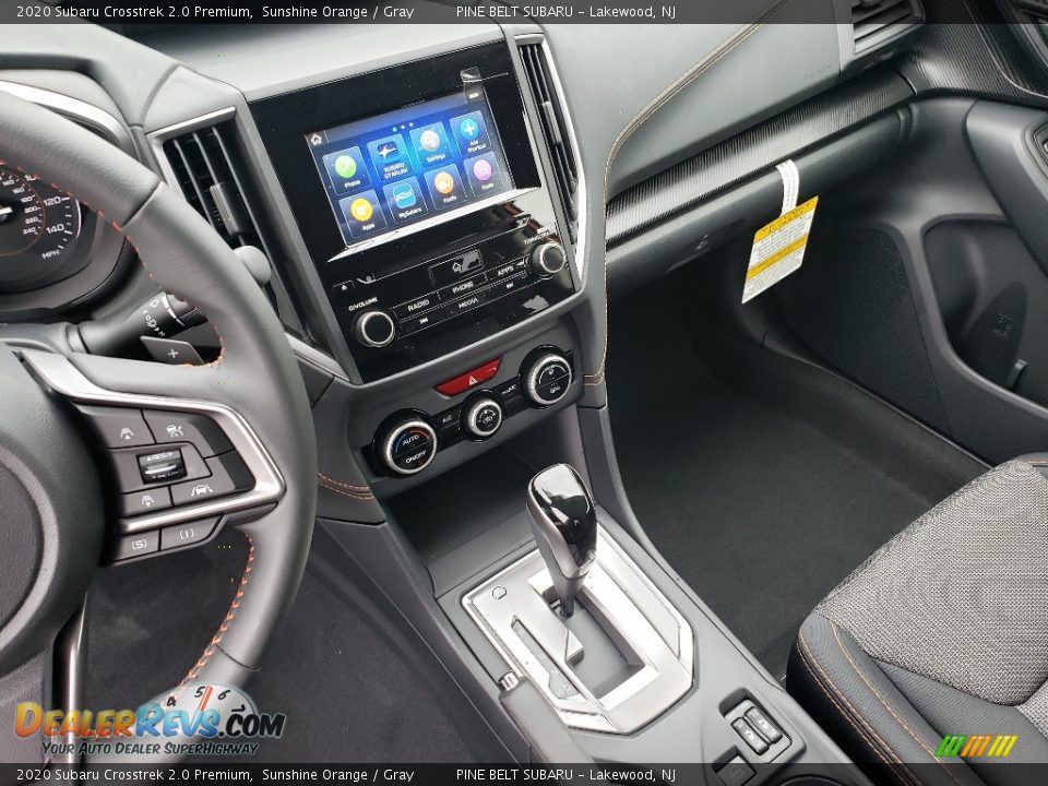 2020 Subaru Crosstrek 2.0 Premium Sunshine Orange / Gray Photo #9