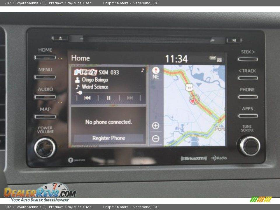 2020 Toyota Sienna XLE Predawn Gray Mica / Ash Photo #16