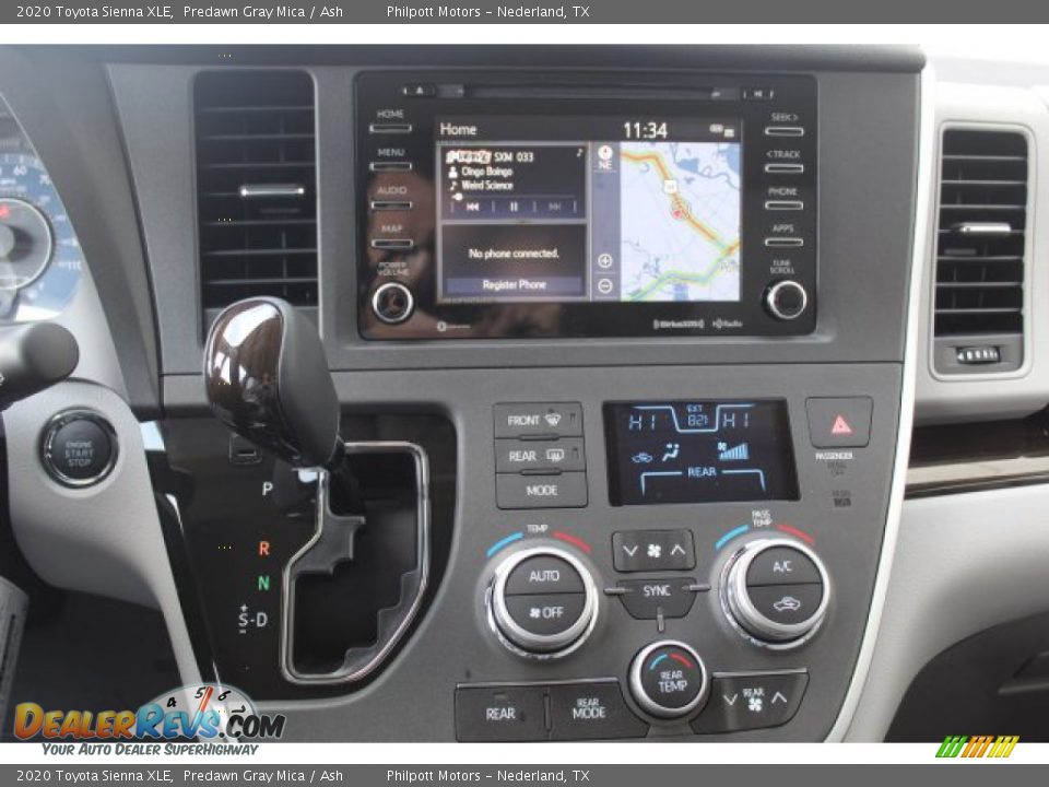 2020 Toyota Sienna XLE Predawn Gray Mica / Ash Photo #17