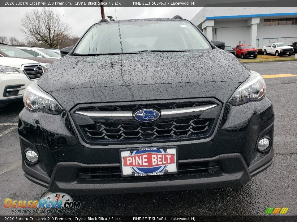 2020 Subaru Crosstrek 2.0 Premium Crystal Black Silica / Black Photo #2