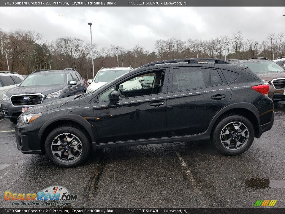 2020 Subaru Crosstrek 2.0 Premium Crystal Black Silica / Black Photo #3