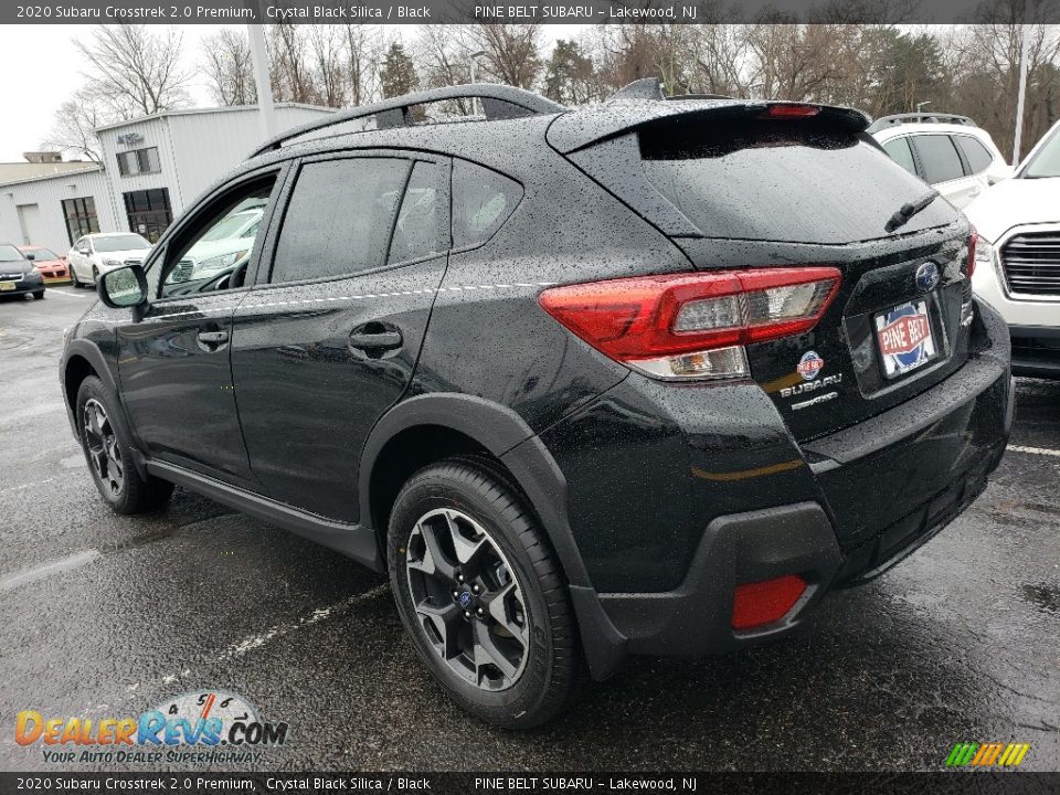 2020 Subaru Crosstrek 2.0 Premium Crystal Black Silica / Black Photo #4
