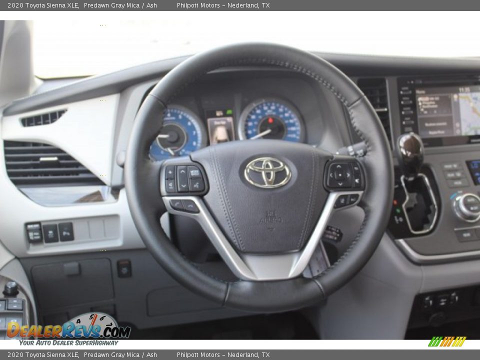 2020 Toyota Sienna XLE Predawn Gray Mica / Ash Photo #23