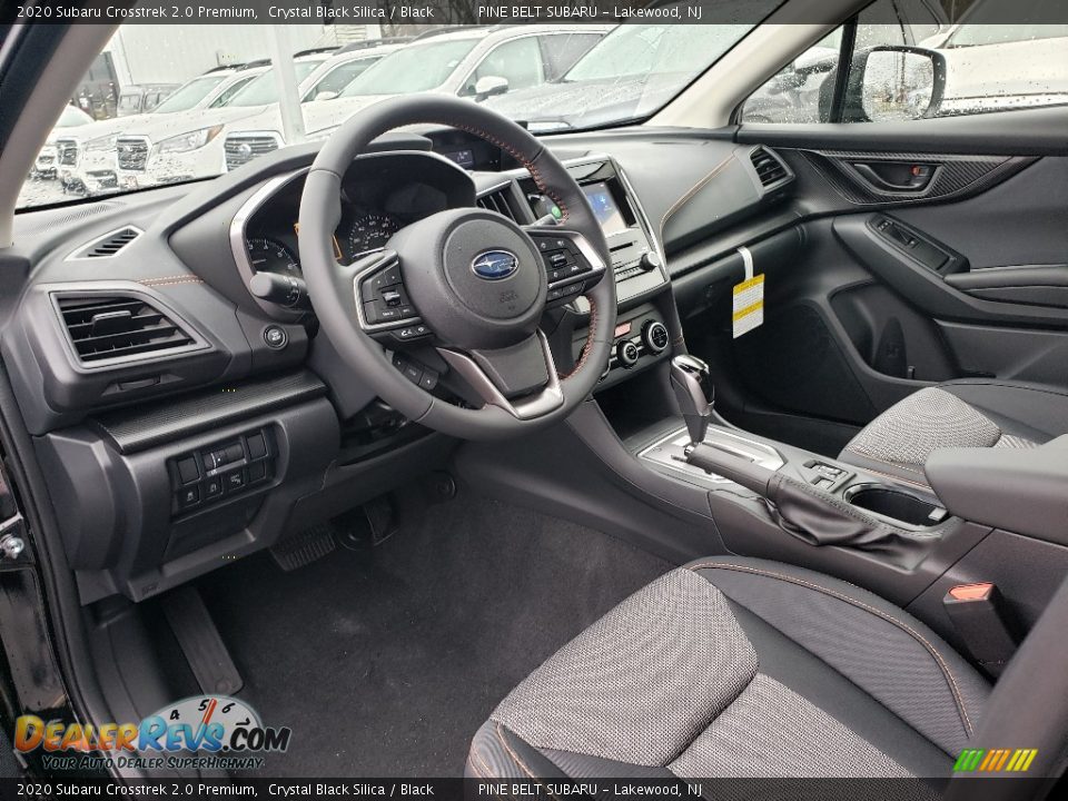 2020 Subaru Crosstrek 2.0 Premium Crystal Black Silica / Black Photo #7