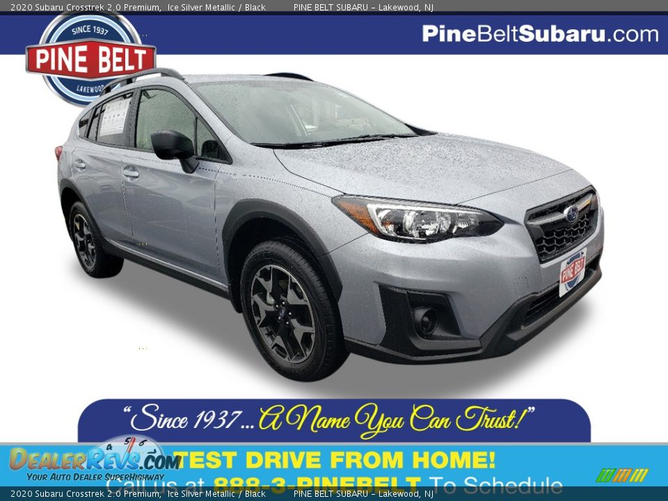 2020 Subaru Crosstrek 2.0 Premium Ice Silver Metallic / Black Photo #1