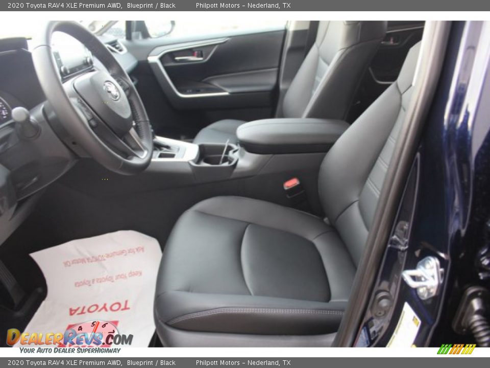2020 Toyota RAV4 XLE Premium AWD Blueprint / Black Photo #7
