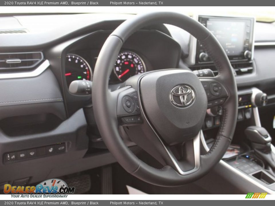 2020 Toyota RAV4 XLE Premium AWD Blueprint / Black Photo #10