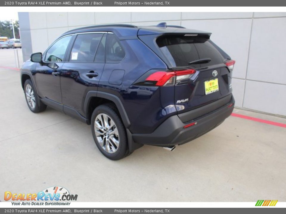 2020 Toyota RAV4 XLE Premium AWD Blueprint / Black Photo #11