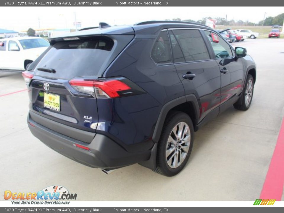 2020 Toyota RAV4 XLE Premium AWD Blueprint / Black Photo #13