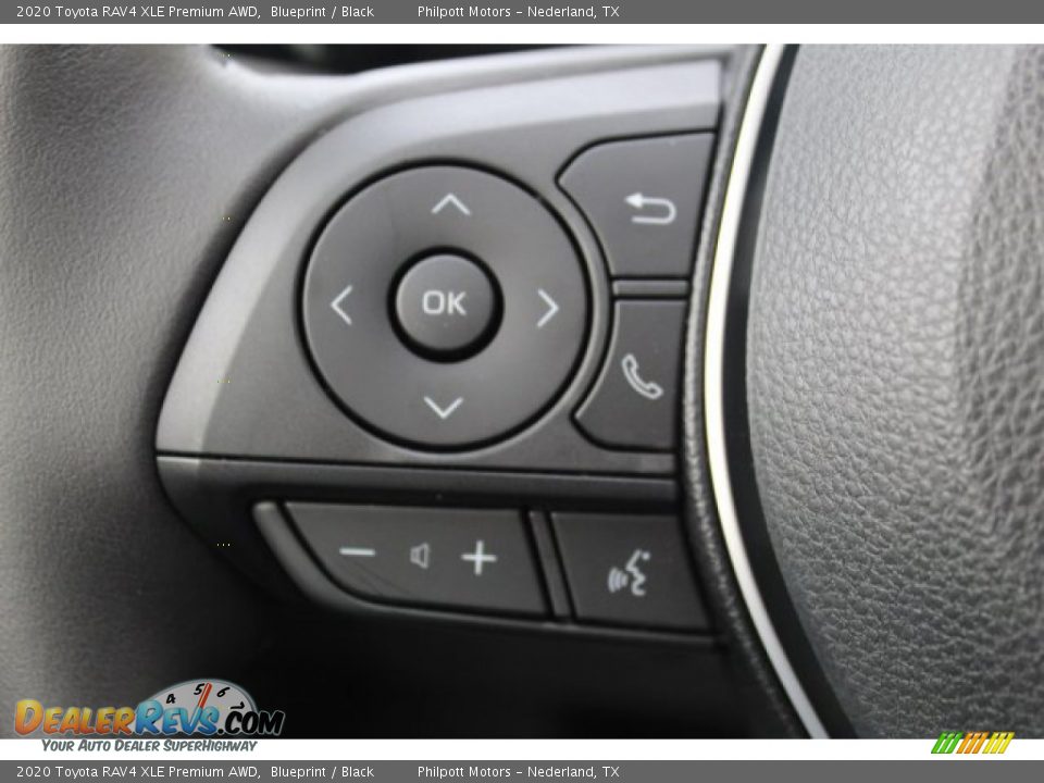 2020 Toyota RAV4 XLE Premium AWD Blueprint / Black Photo #14