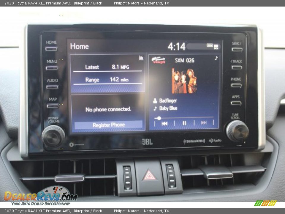 2020 Toyota RAV4 XLE Premium AWD Blueprint / Black Photo #16