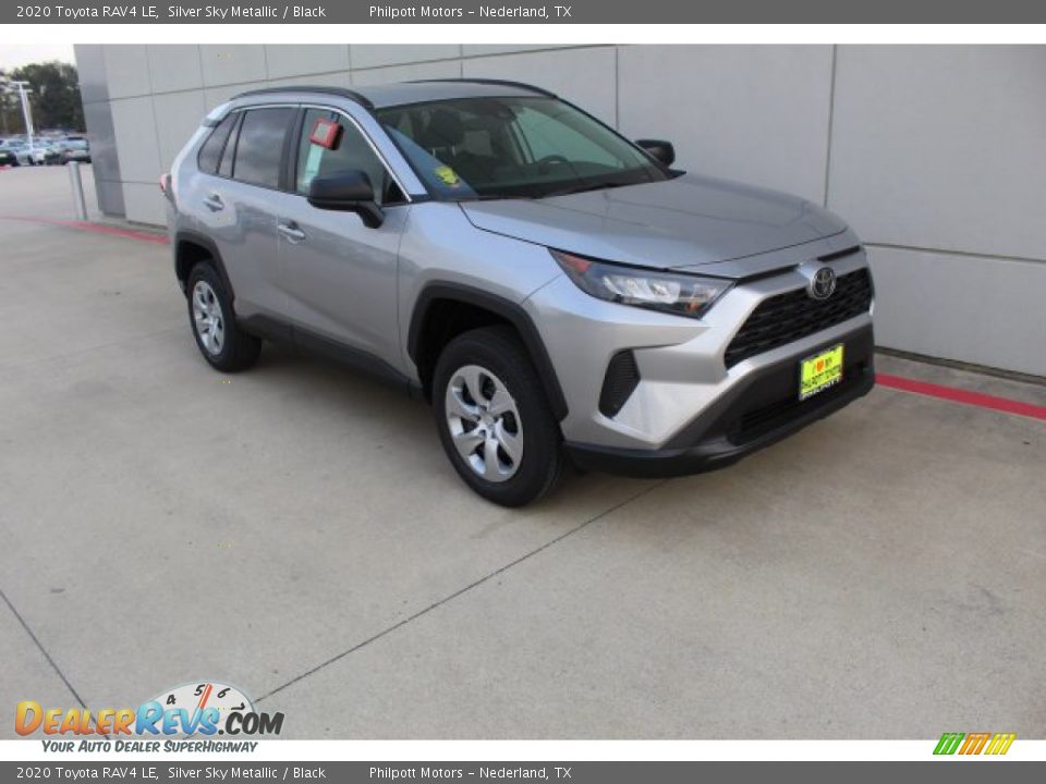 2020 Toyota RAV4 LE Silver Sky Metallic / Black Photo #2