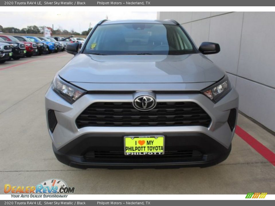 2020 Toyota RAV4 LE Silver Sky Metallic / Black Photo #3