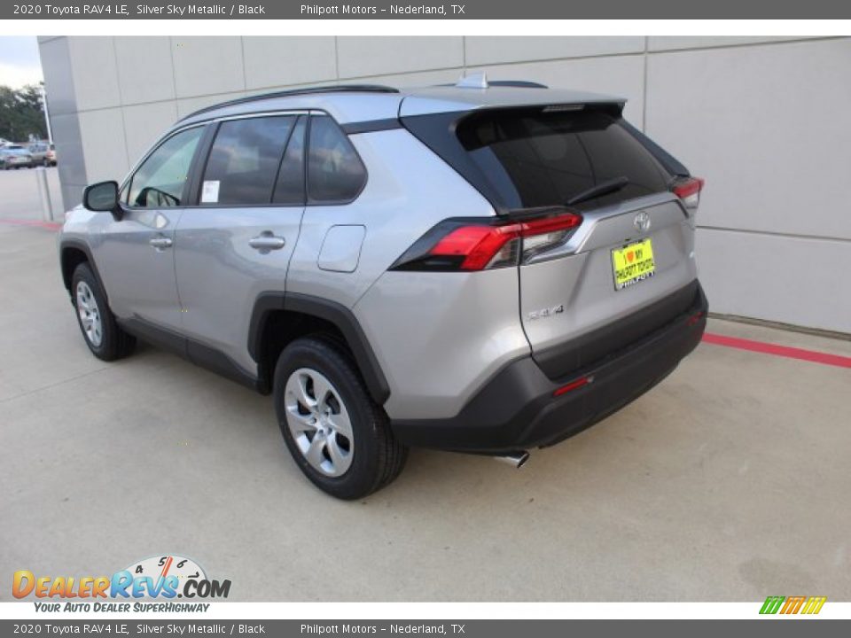 2020 Toyota RAV4 LE Silver Sky Metallic / Black Photo #6
