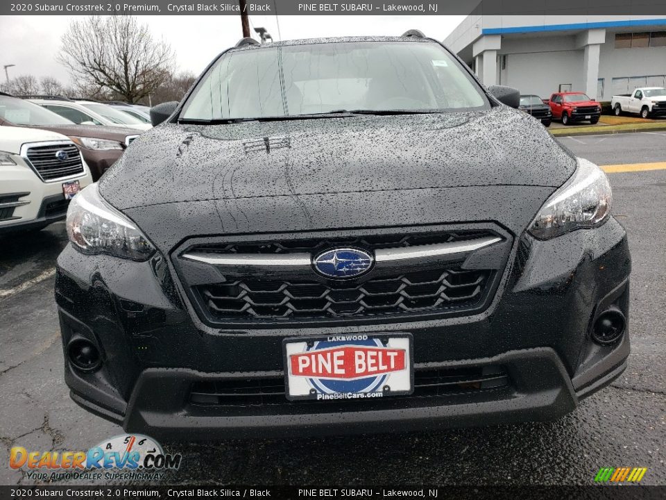 2020 Subaru Crosstrek 2.0 Premium Crystal Black Silica / Black Photo #2