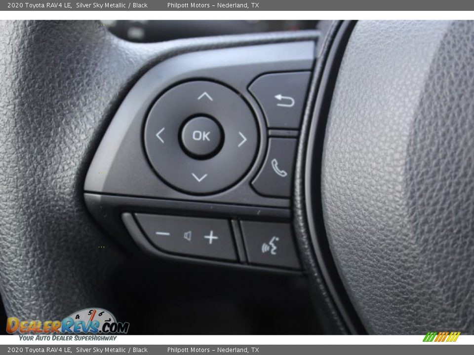 2020 Toyota RAV4 LE Silver Sky Metallic / Black Photo #11