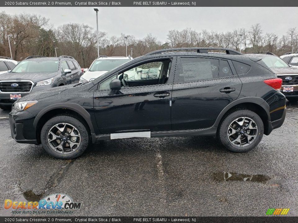 Crystal Black Silica 2020 Subaru Crosstrek 2.0 Premium Photo #3